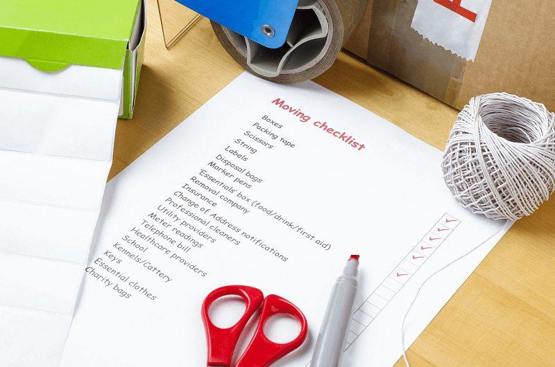 Ultimate Apartment Moving Checklist