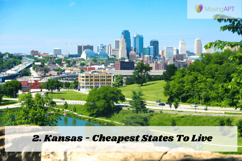 Kansas - Cheapest States To Live