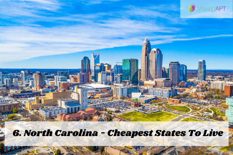North Carolina - Cheapest States To Live