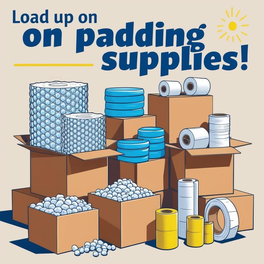 Load Up on Padding Supplies