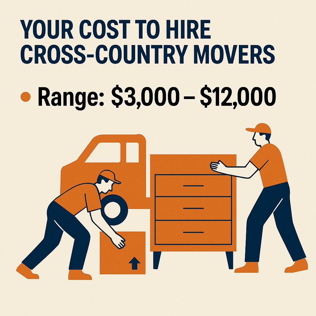 Cost to Hire Cross Country Movers in Houston