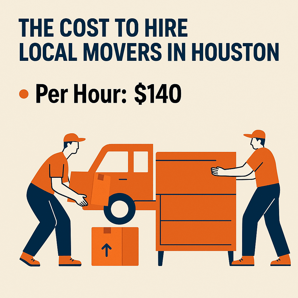 The Cost to Hire Local Movers in Houston